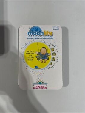 Moonlite Ten Little Fingers and Ten Little Toes Story Reel - Yellow/Blue